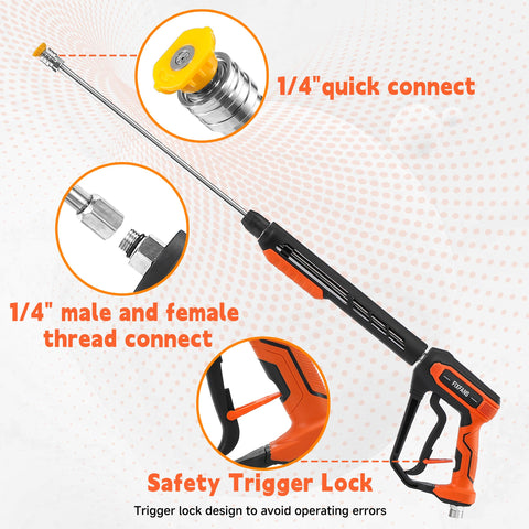 FIXFANS five-nozzle-tips set expands cleaning options.