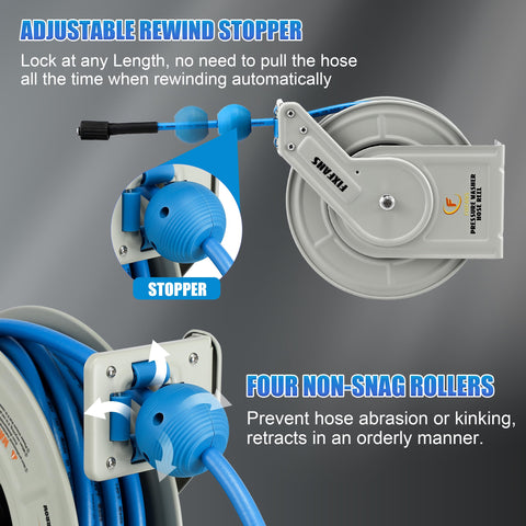 FIXFANS heavy-duty steel construction with weather-resistant finish