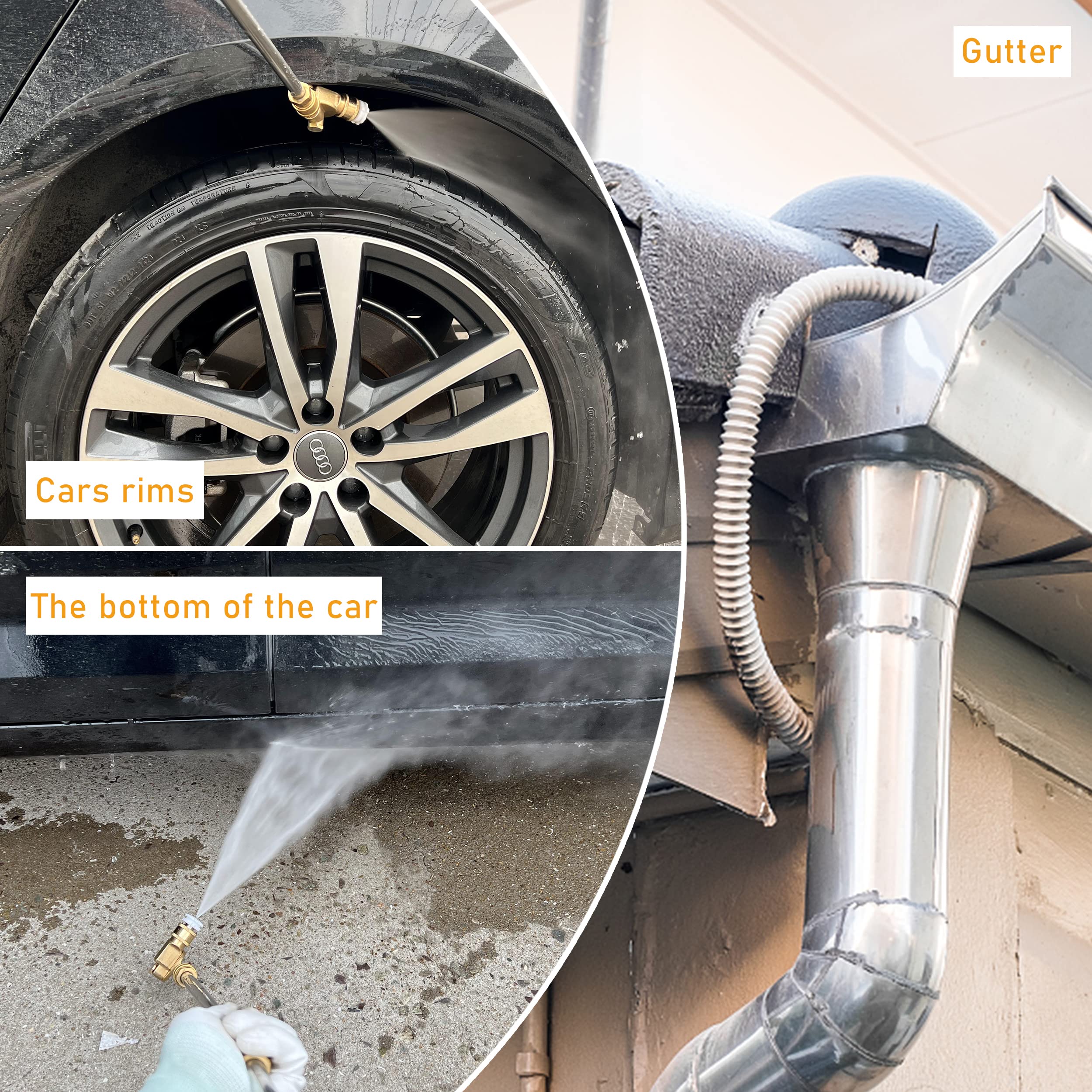 FIXFANS high-pressure rating up to 4500 PSI for demanding cleaning jobs.