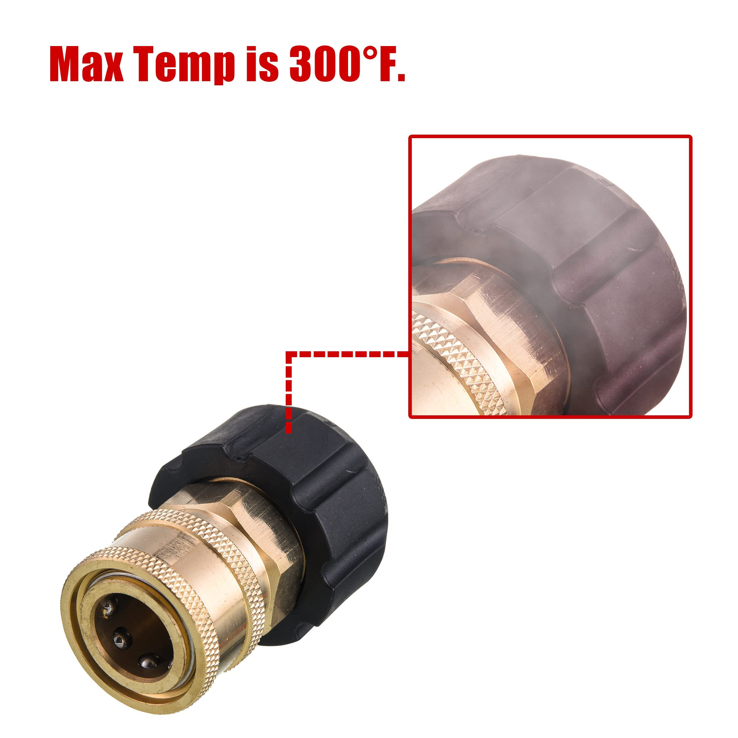 FIXFANS high-psi compatible fitting for versatile cleaning tasks.