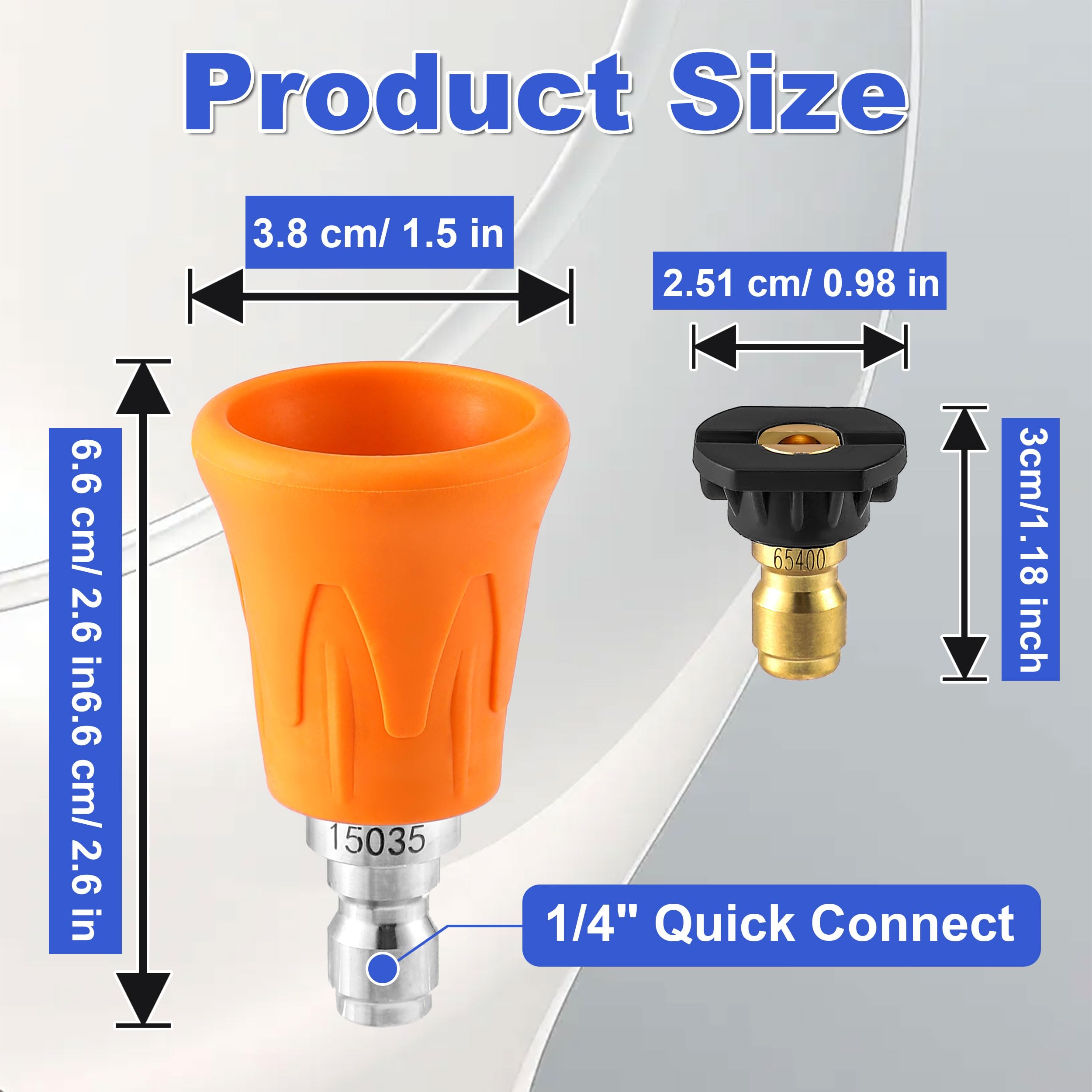 FIXFANS nozzle angles 0, 15, 25, 40 enable versatile spray patterns.