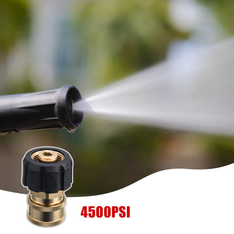 FIXFANS adapter in use on universal gun, hose, and pump.