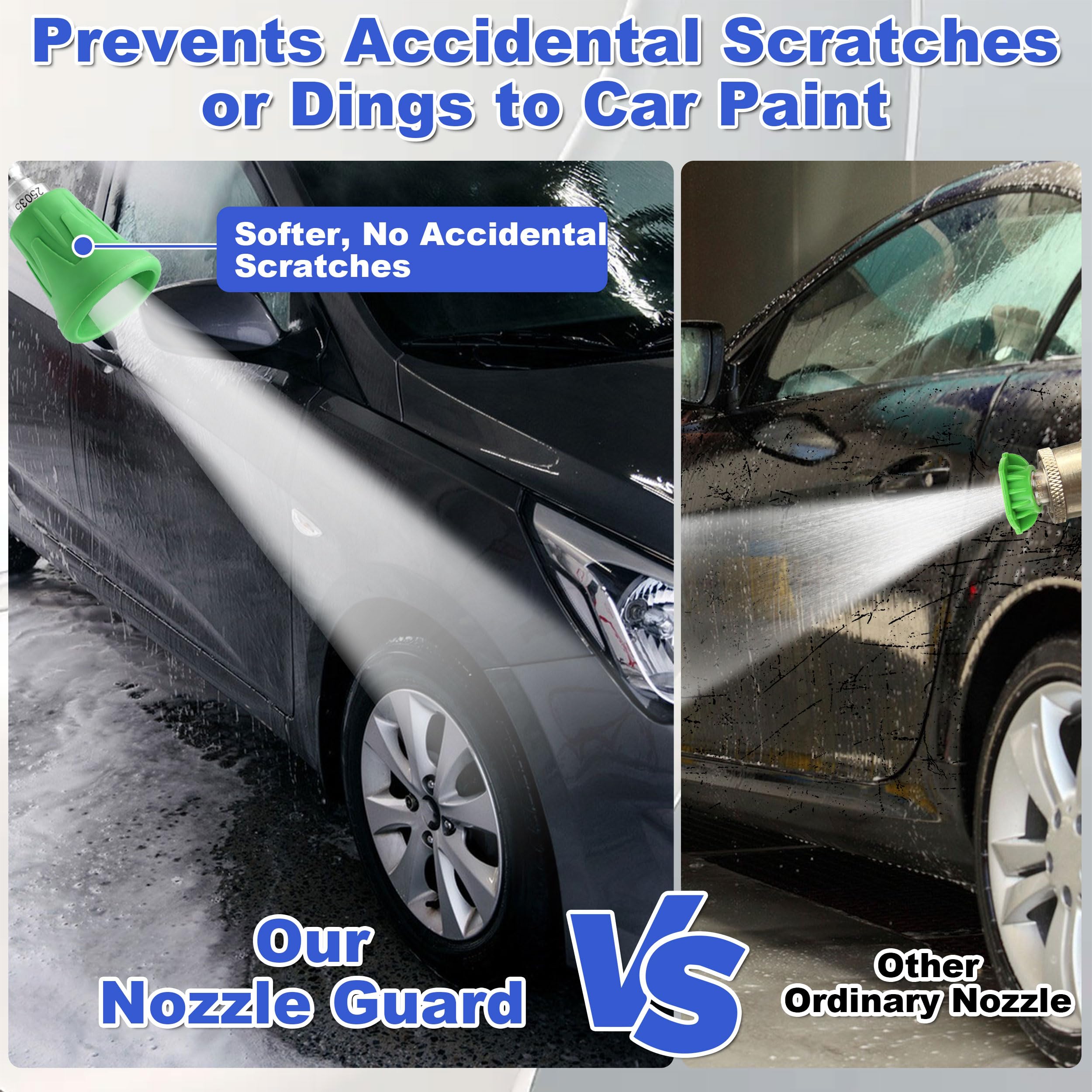 FIXFANS rubber protector cover provides soft touch grip and quick removal.