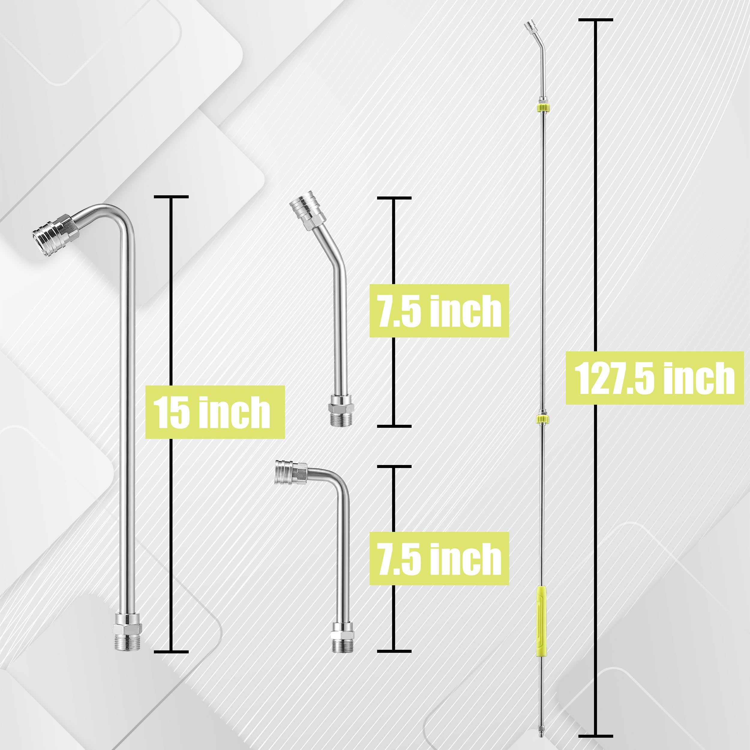 FIXFANS stainless steel wand gleams with rust resistance and lasting rigidity