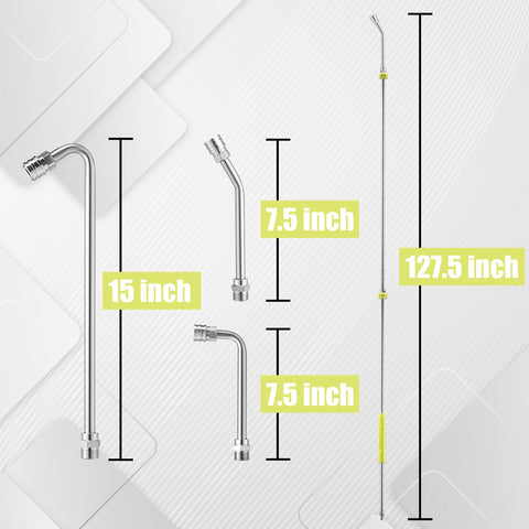 FIXFANS stainless steel wand gleams with rust resistance and lasting rigidity