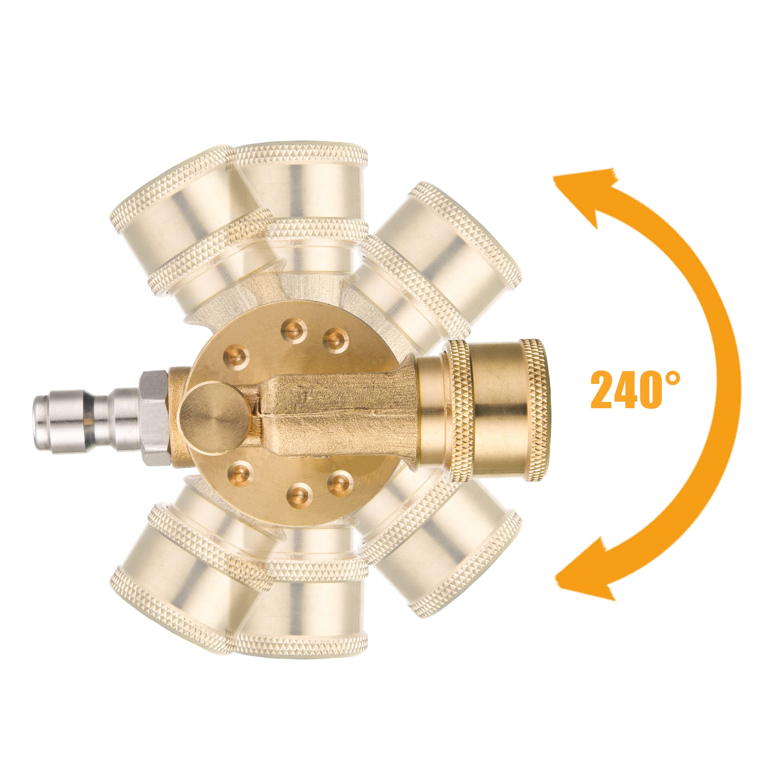 FIXFANS universal compatibility with 1/4-inch quick-connect wands and nozzles.