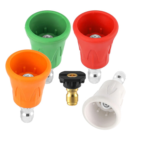 FIXFANS zero-degree nozzle gently rinses while safeguarding car paint.