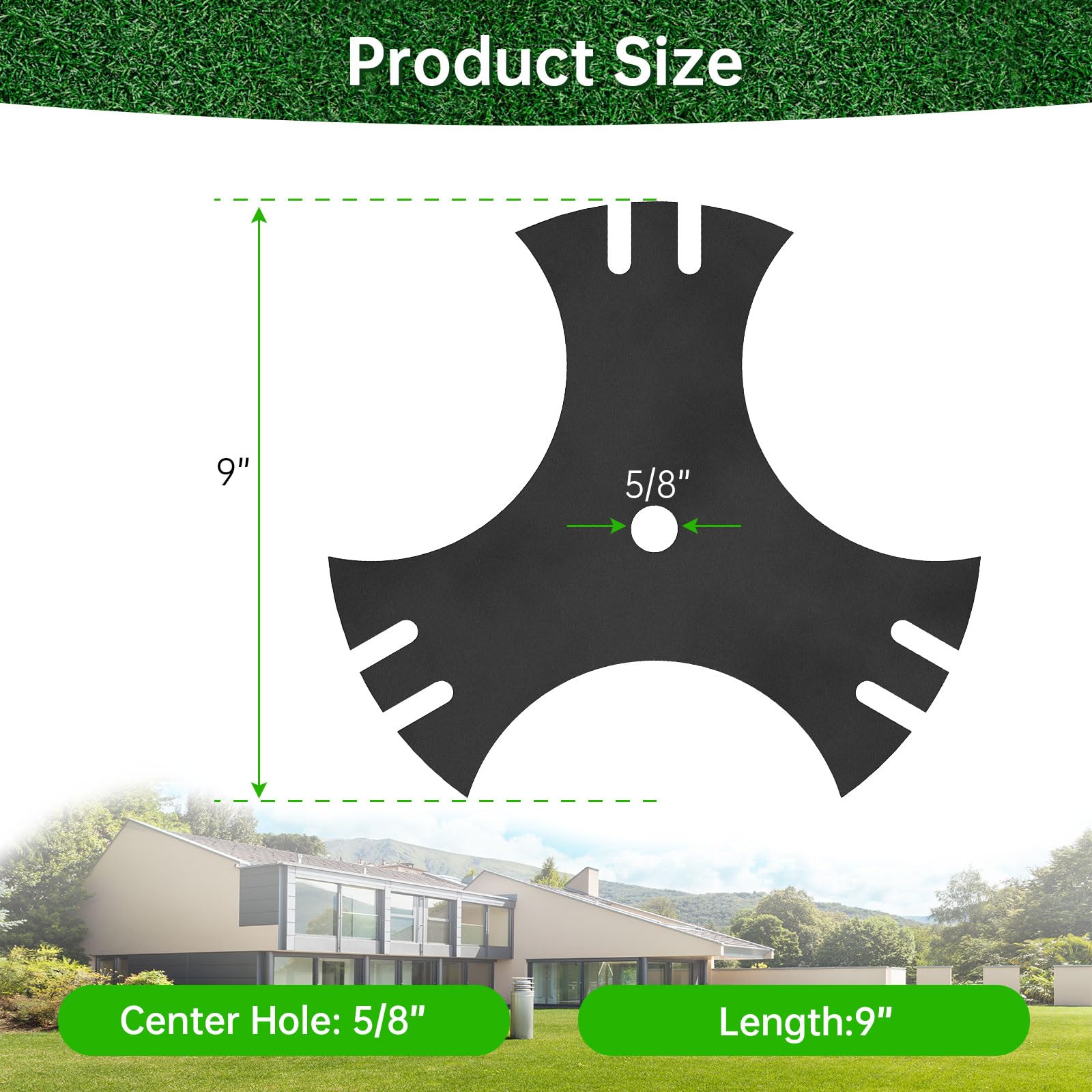 Heat-treated steel construction of Fixirons edger blades highlights durability