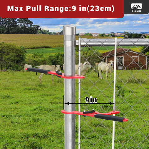 Fixum 9-inch pull range for precise alignment during installs