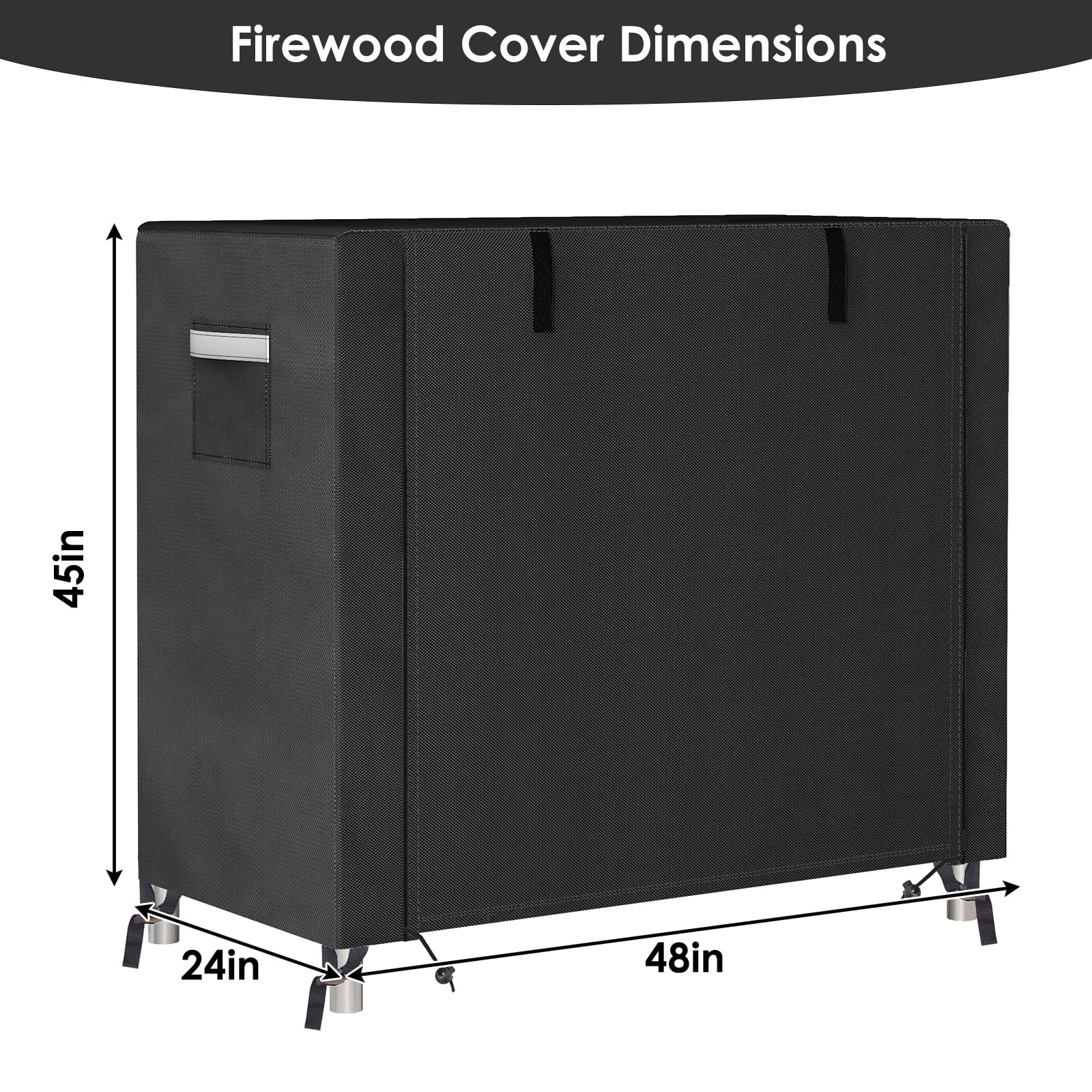 Reflection strips on Fixwal cover improve night visibility