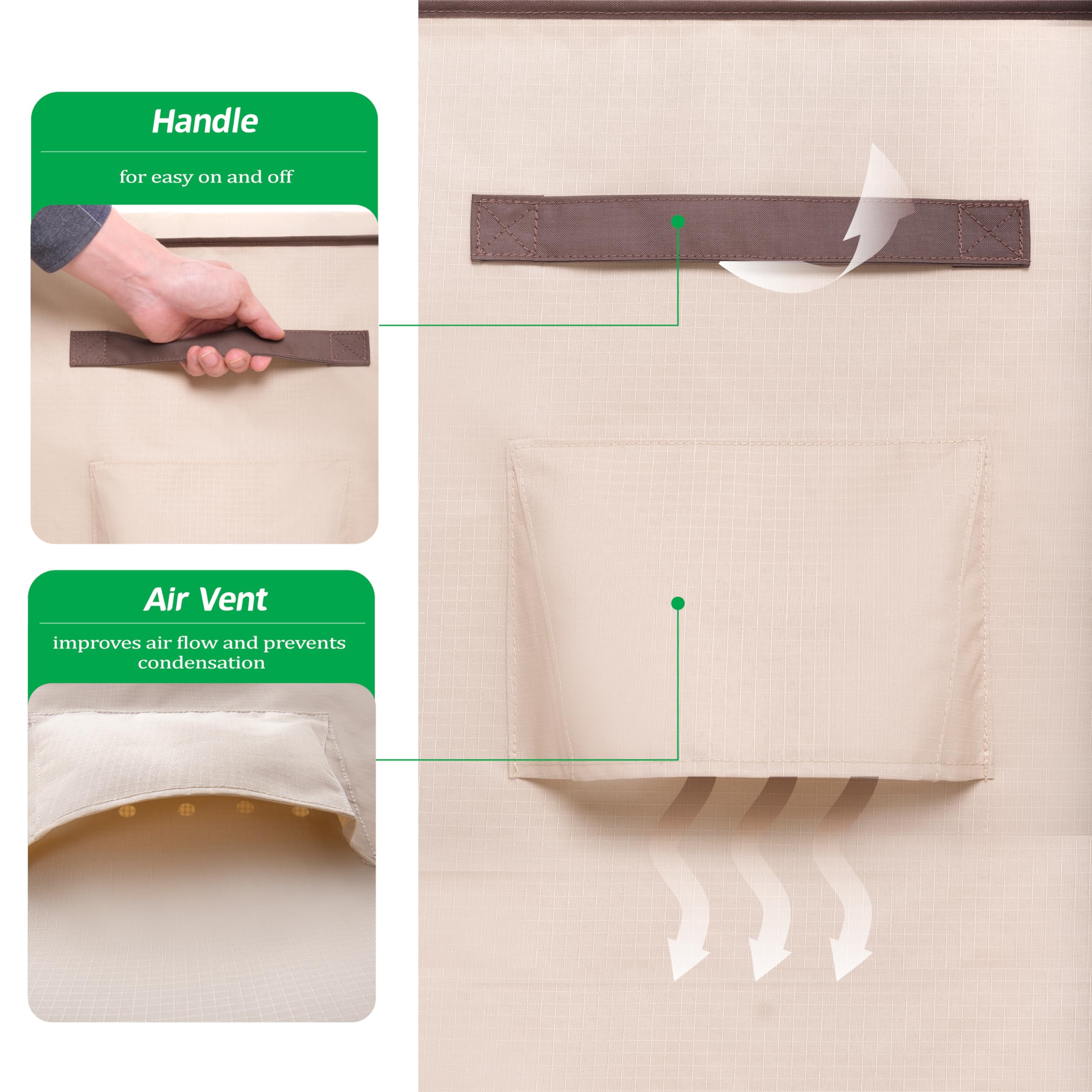F&J Outdoors all-weather protection for seasonal outdoor furniture