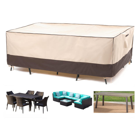 F&J Outdoors heavy-duty cover front view showing snug fit against the elements