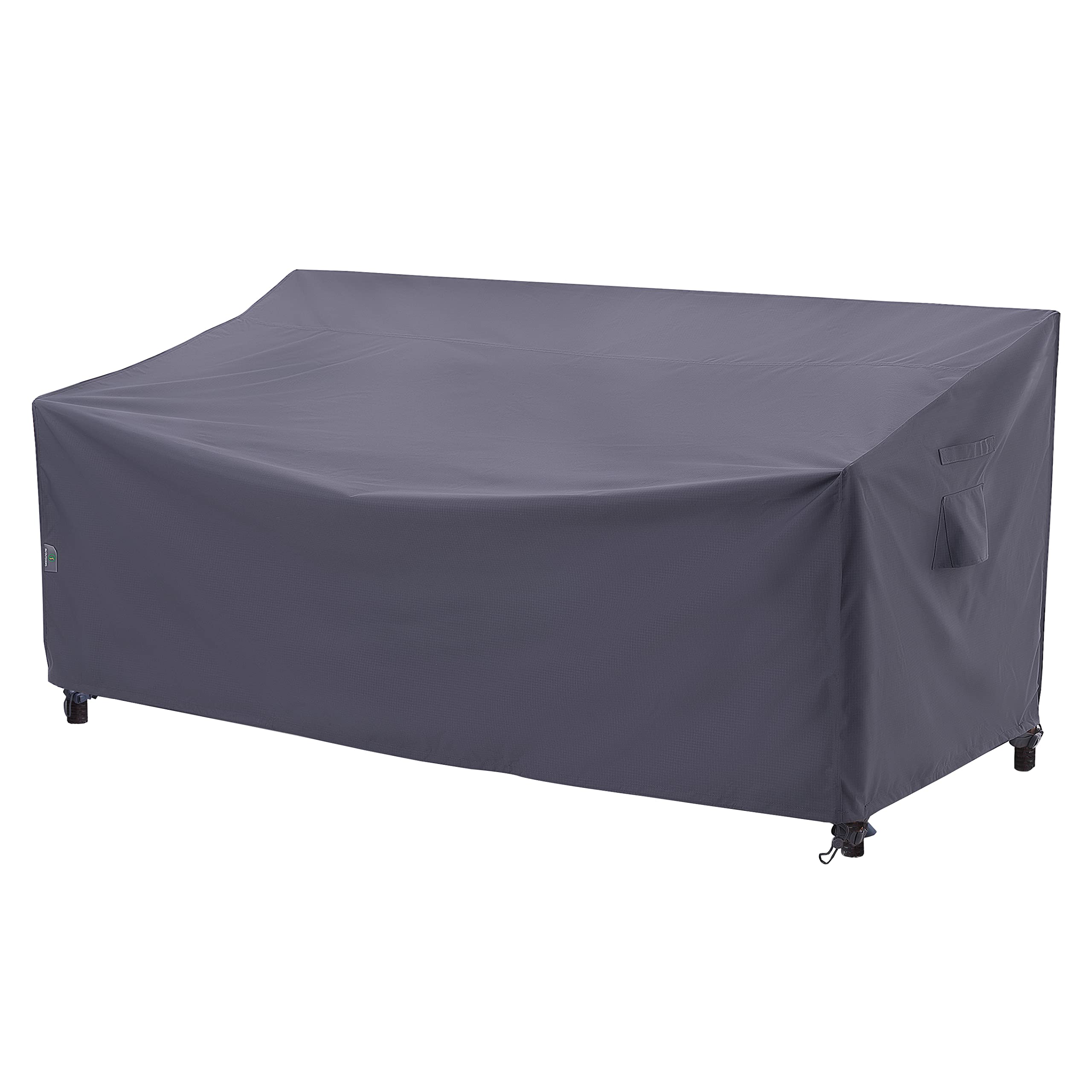 F&J Outdoors heavy-duty sofa cover for 82W x 39D x 36H protects a 3-seater from sun and rain