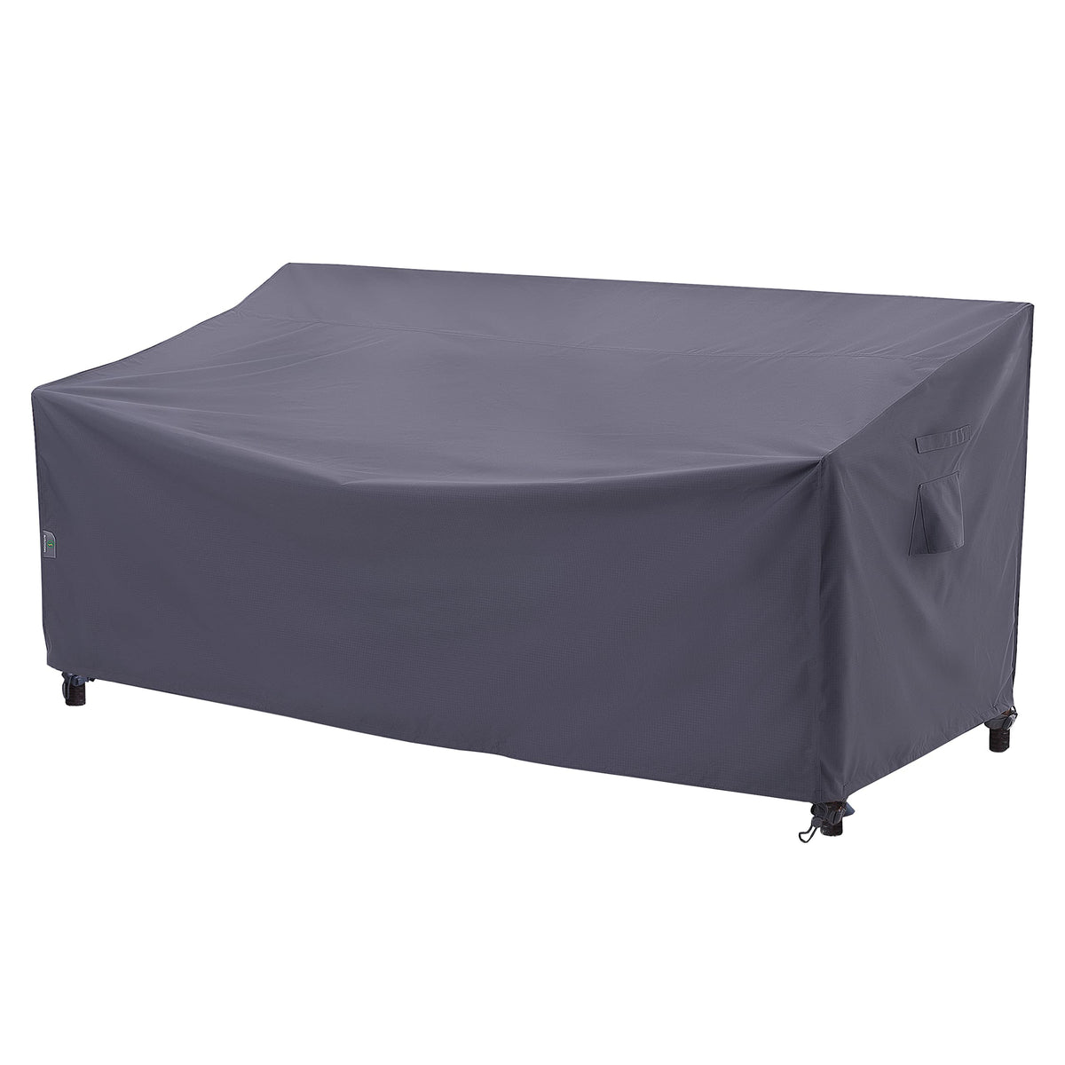 F&J Outdoors heavy-duty sofa cover for 82W x 39D x 36H protects a 3-seater from sun and rain