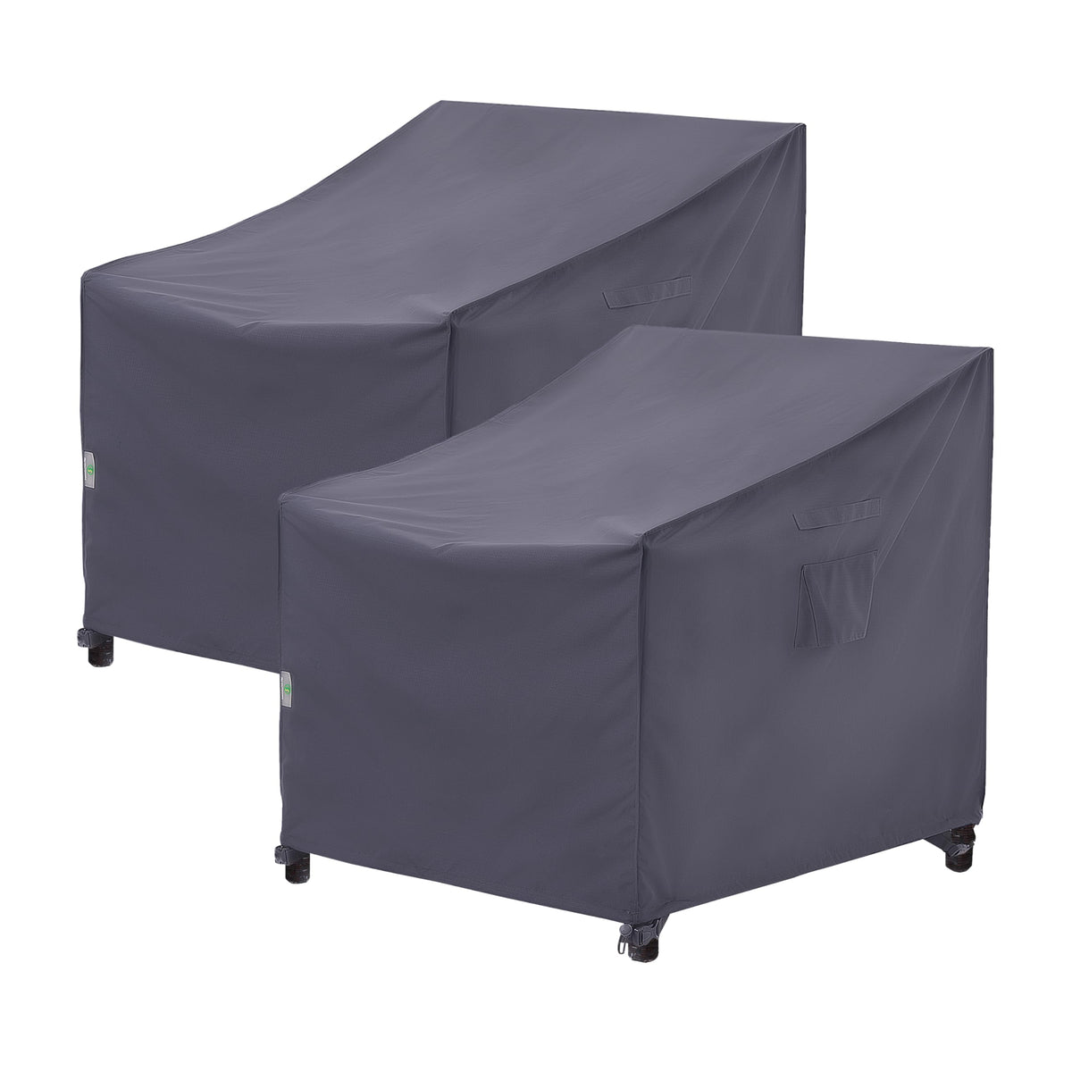 F&J Outdoors patio chair cover on a deep-seat chair protects from rain and sun.
