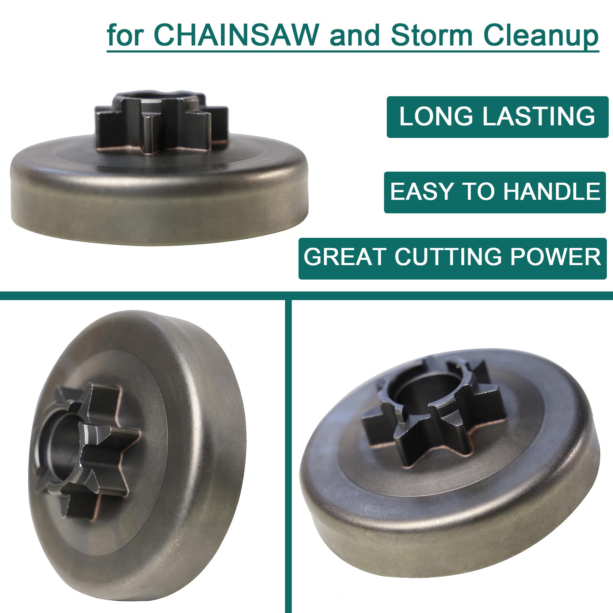 Included worm gear supports reliable transmission during cutting