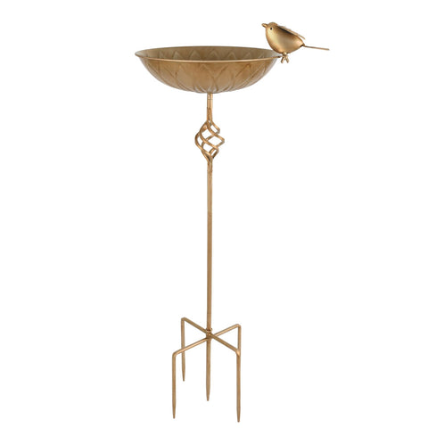 FJJYGYP bird bath outdoors free-standing adds charm while attracting birds.