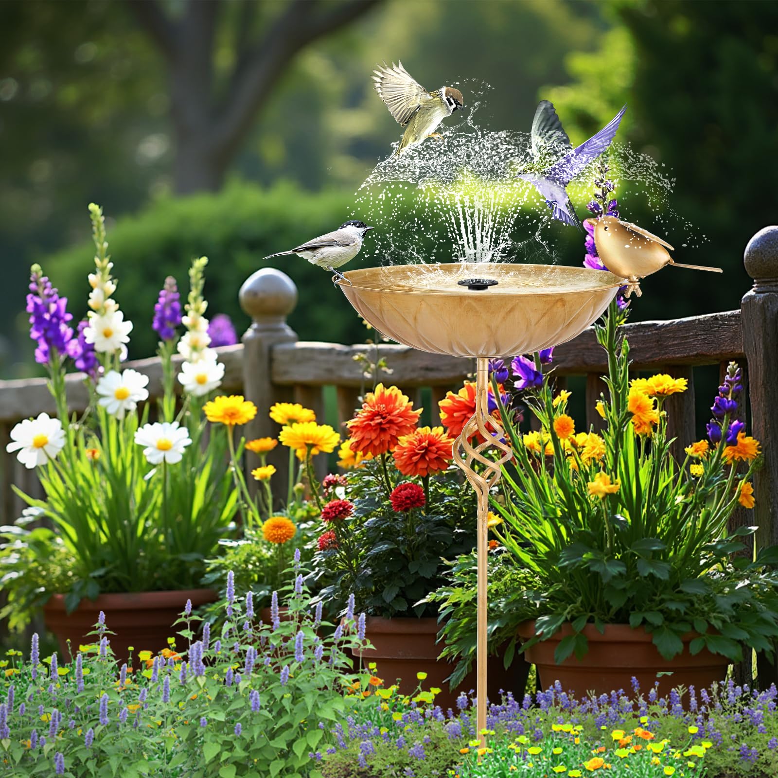 FJJYGYP bird-watching-friendly feature invites daily visits from local birds.