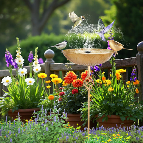 FJJYGYP bird-watching-friendly feature invites daily visits from local birds.