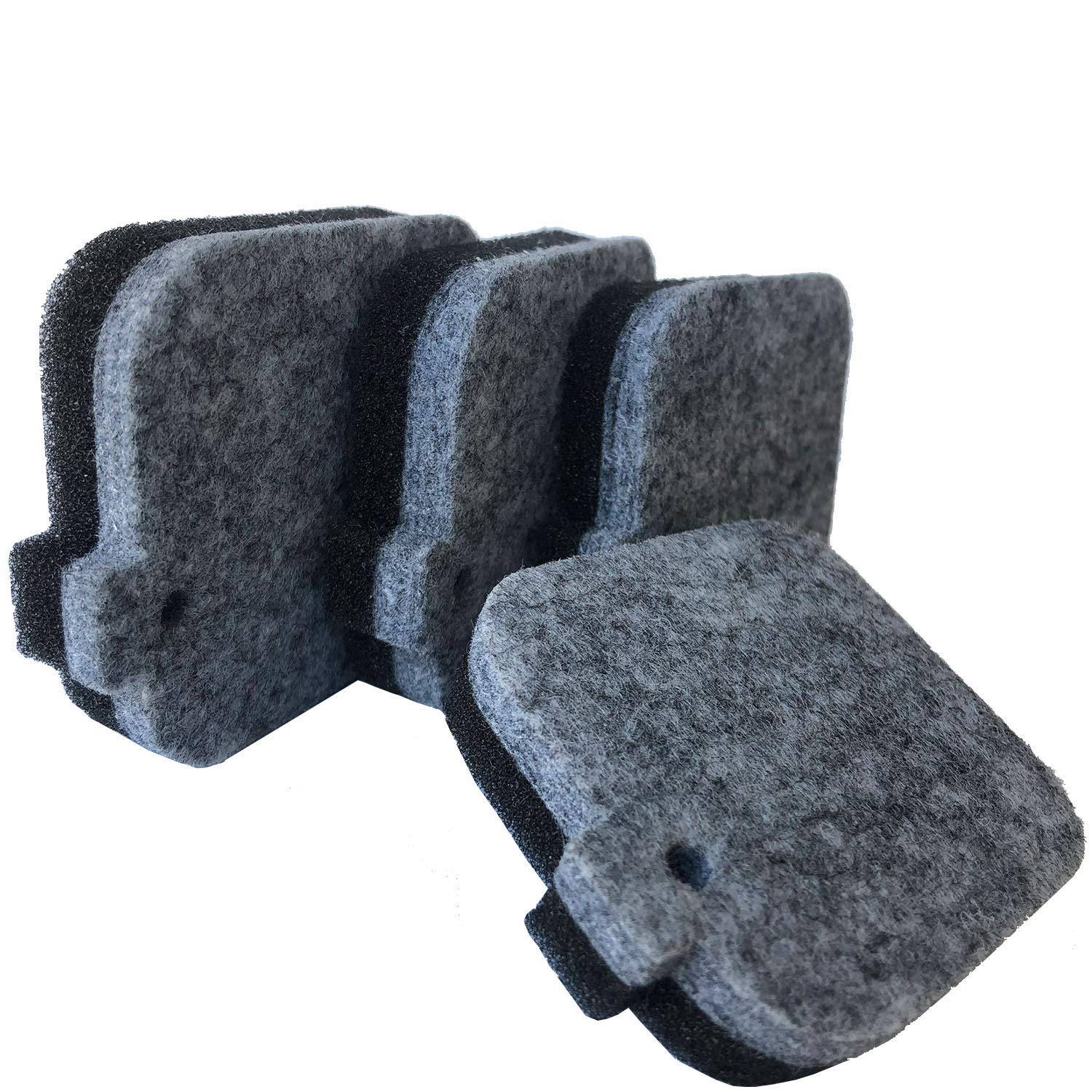 Close-up of filter media by FJSaDobo emphasizing debris filtration