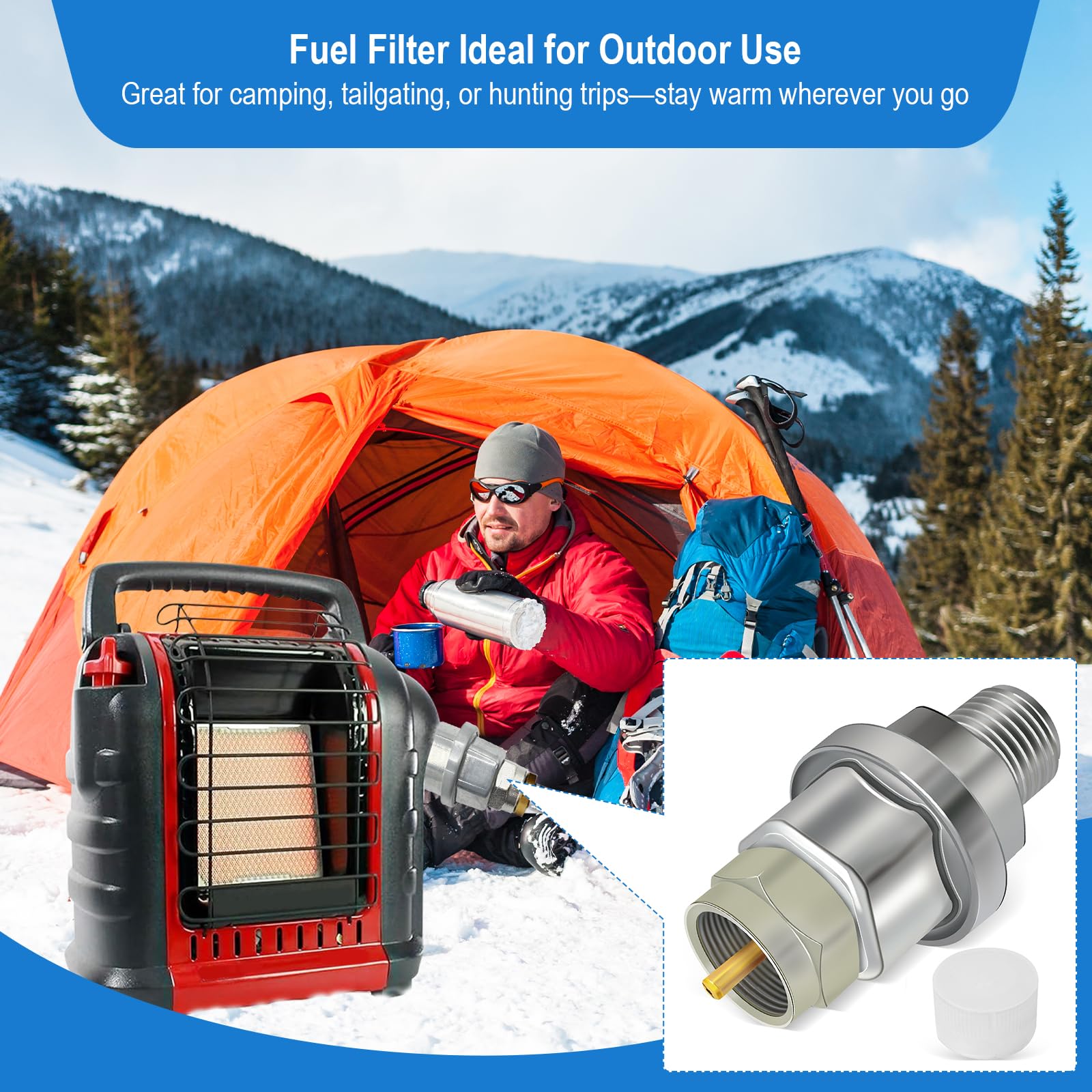 Portable heater scenario demonstrates improved fuel cleanliness with FJXBYWM filter