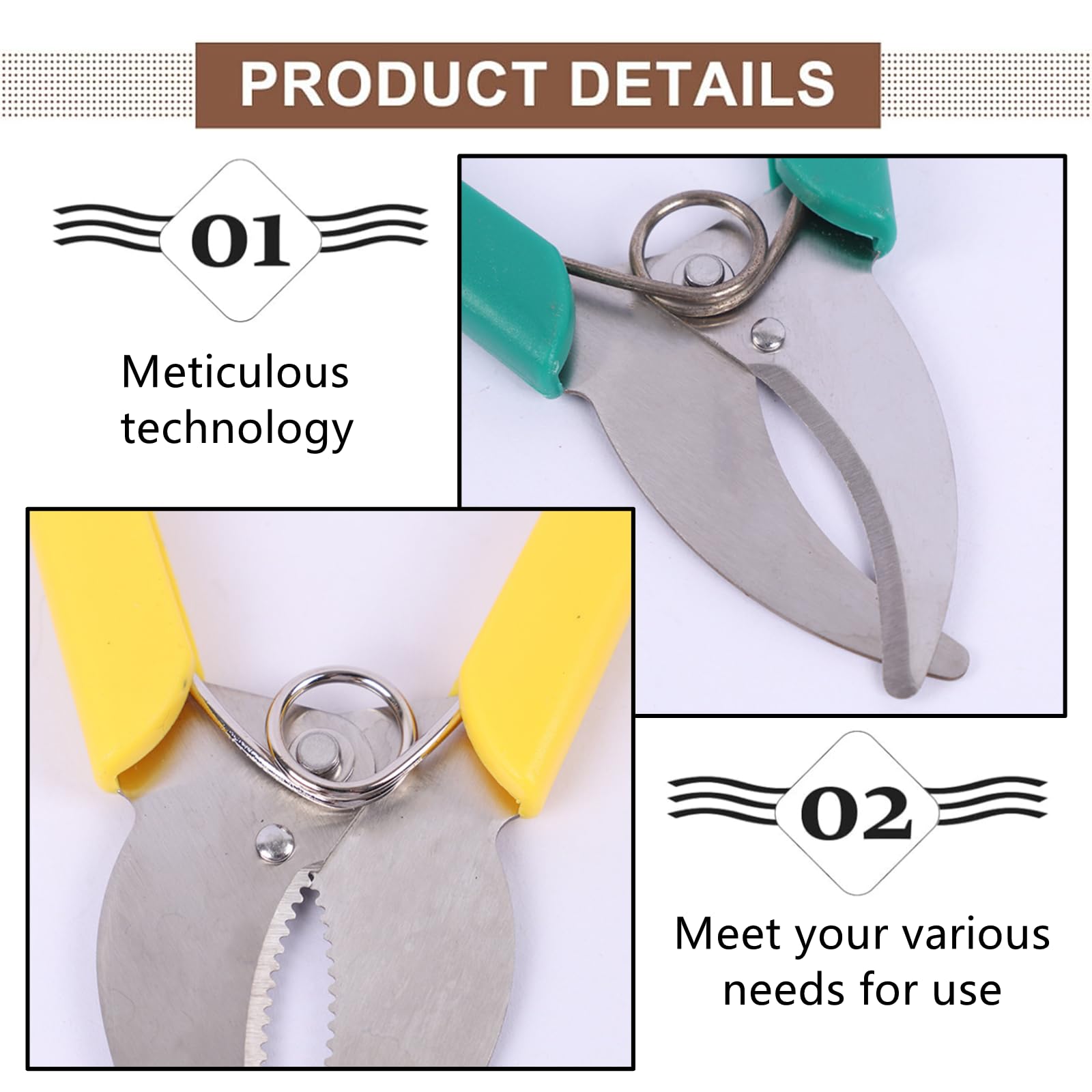 FJYXCHENXM ergonomic-handle pruning tools provide palm-friendly grip