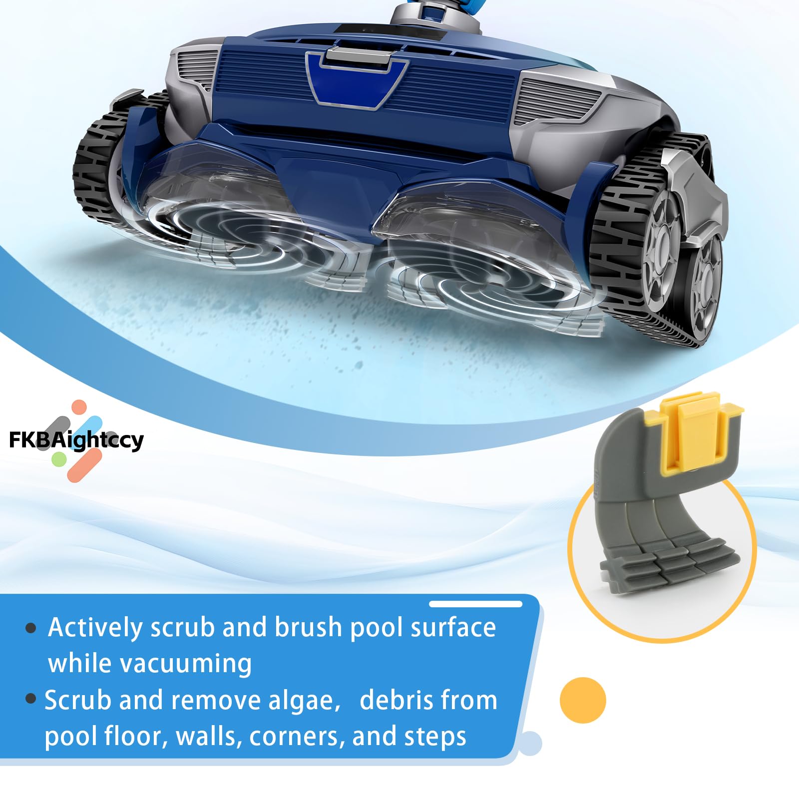 Durable bristles and exact specs from FKBAightccy support long lasting use