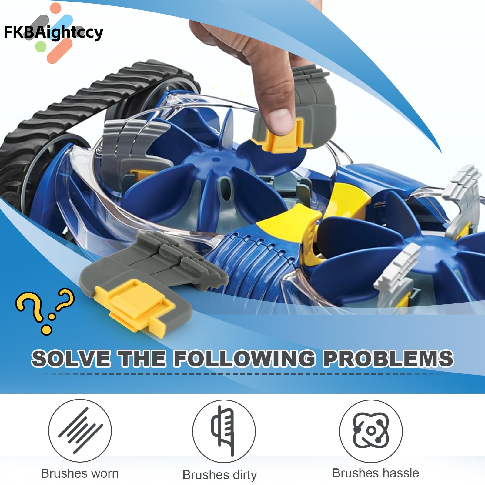 MX6 Elite compatibility with FKBAightccy brushes to enhance cleaning performance
