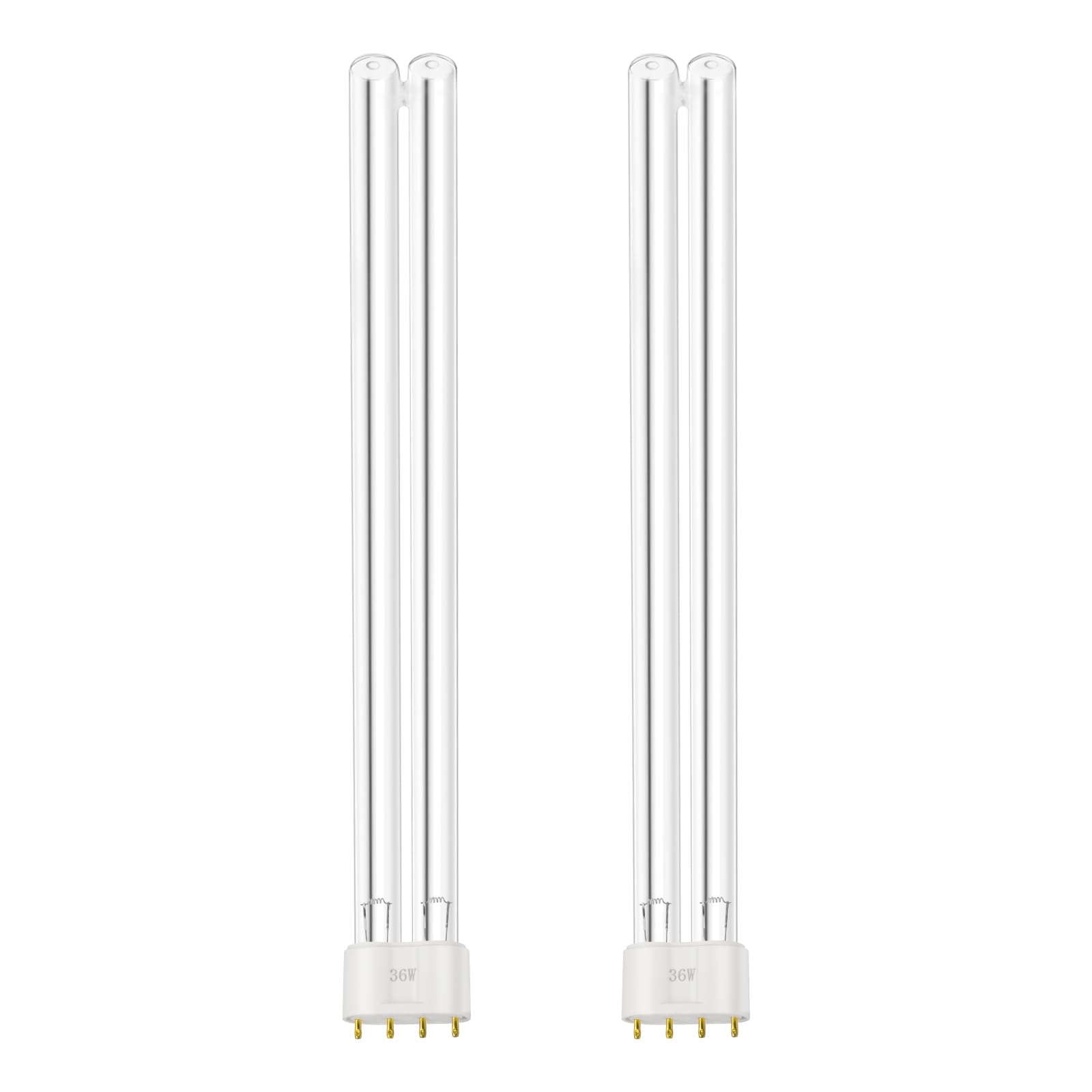 FKBYM 36W UV bulbs—2-pack for convenient replacements and steady UV-C output.