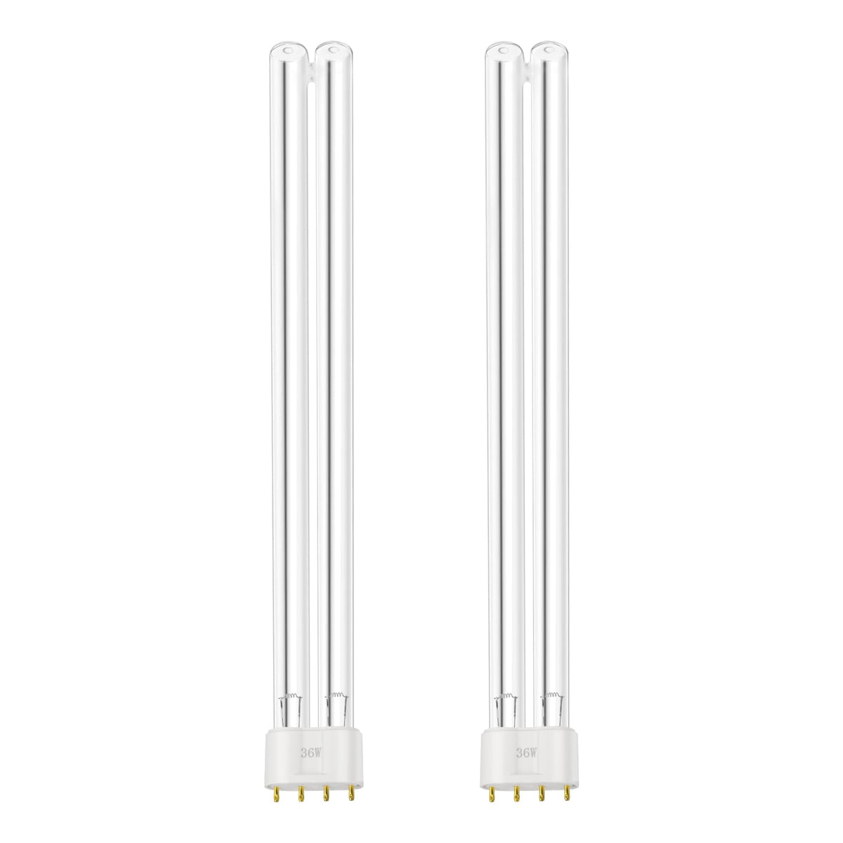 FKBYM 36W UV bulbs—2-pack for convenient replacements and steady UV-C output.