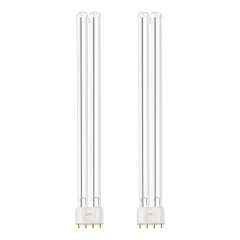 FKBYM 36W UV bulbs—2-pack for convenient replacements and steady UV-C output.