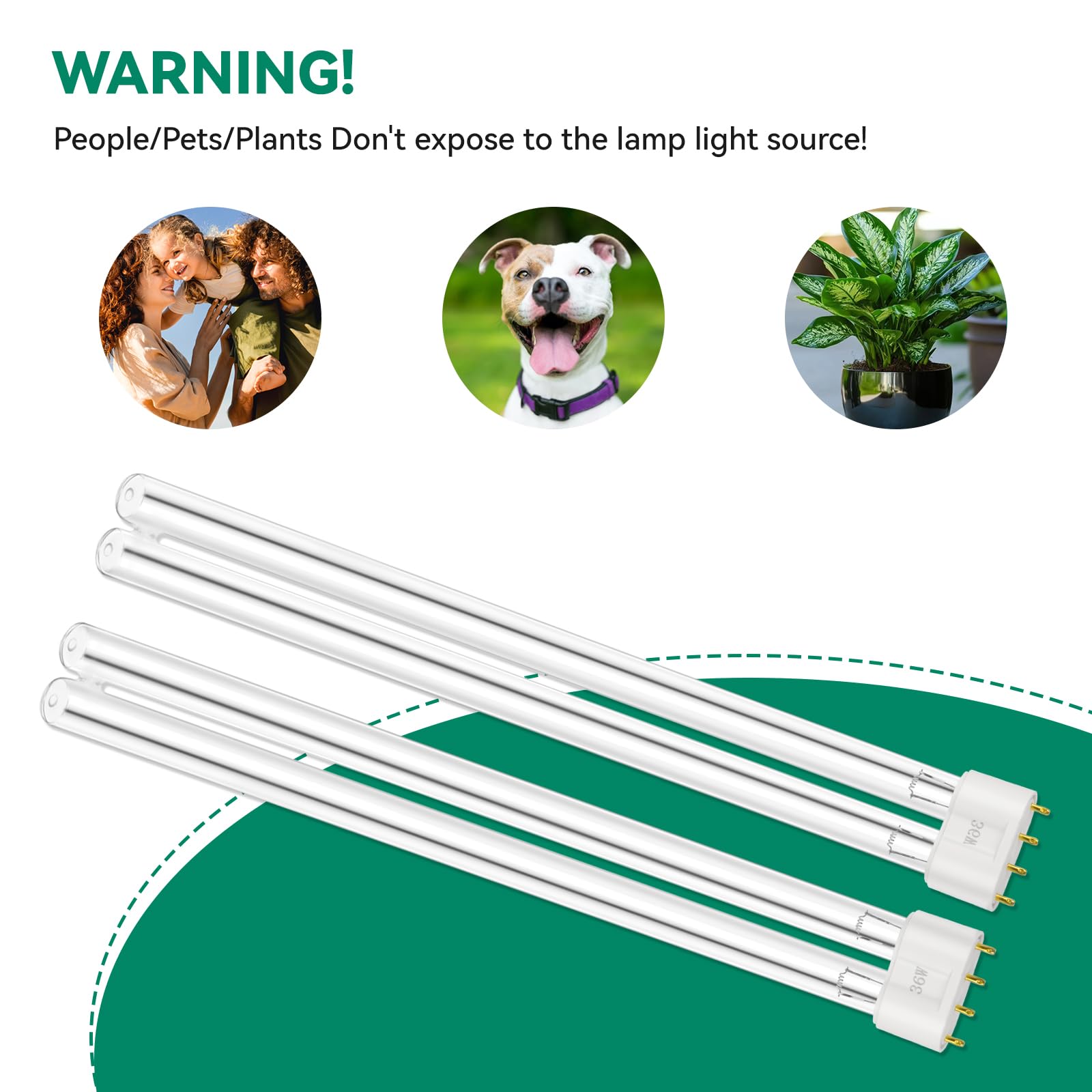 FKBYM durable UV bulbs with premium quartz glass and stable coating.