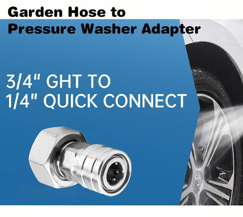 FKKWUOT green 25-degree nozzle for wider spray coverage.