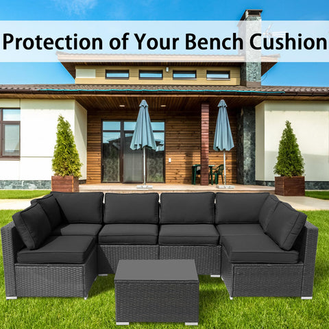 FKSLIFE cushion covers with zippers enabling quick changes