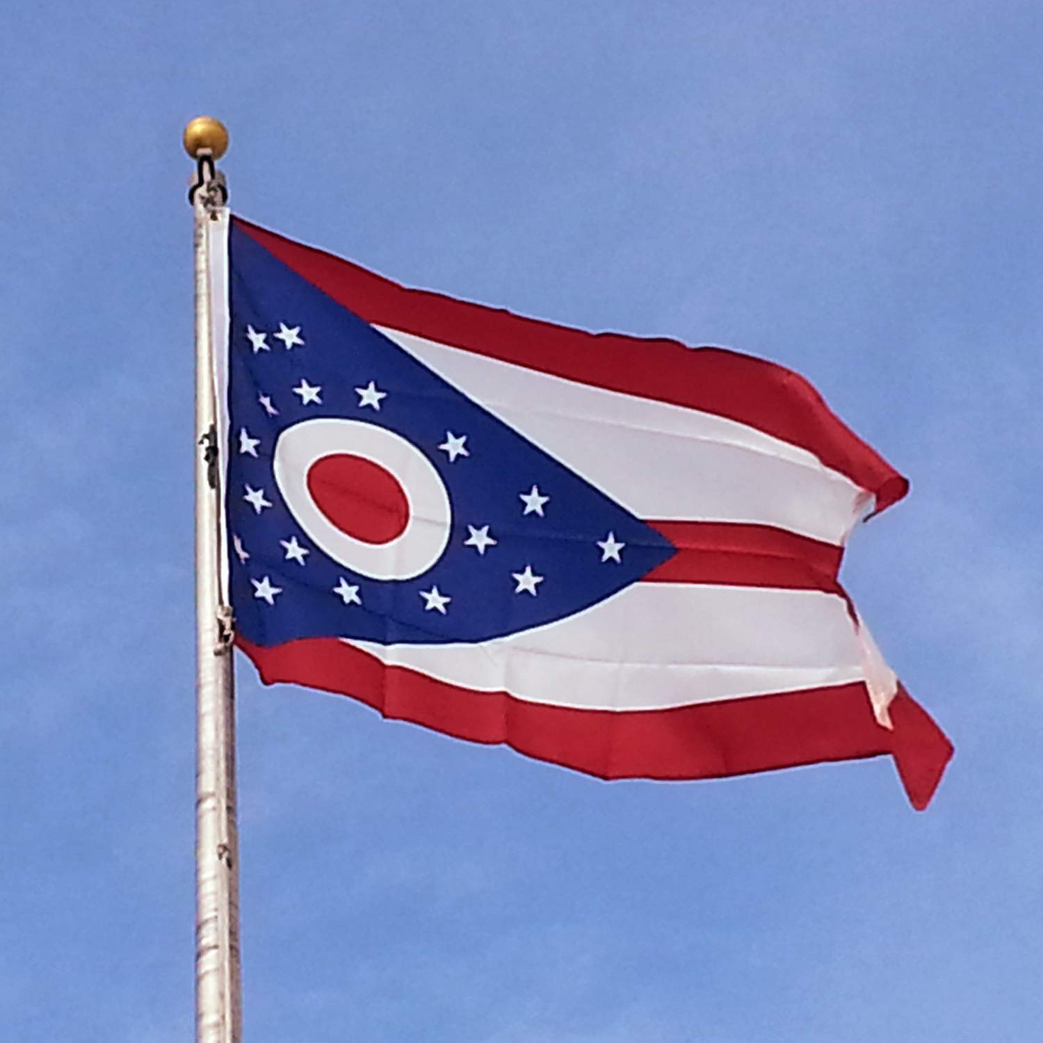 Flagburg flag uses recyclable materials for responsible display