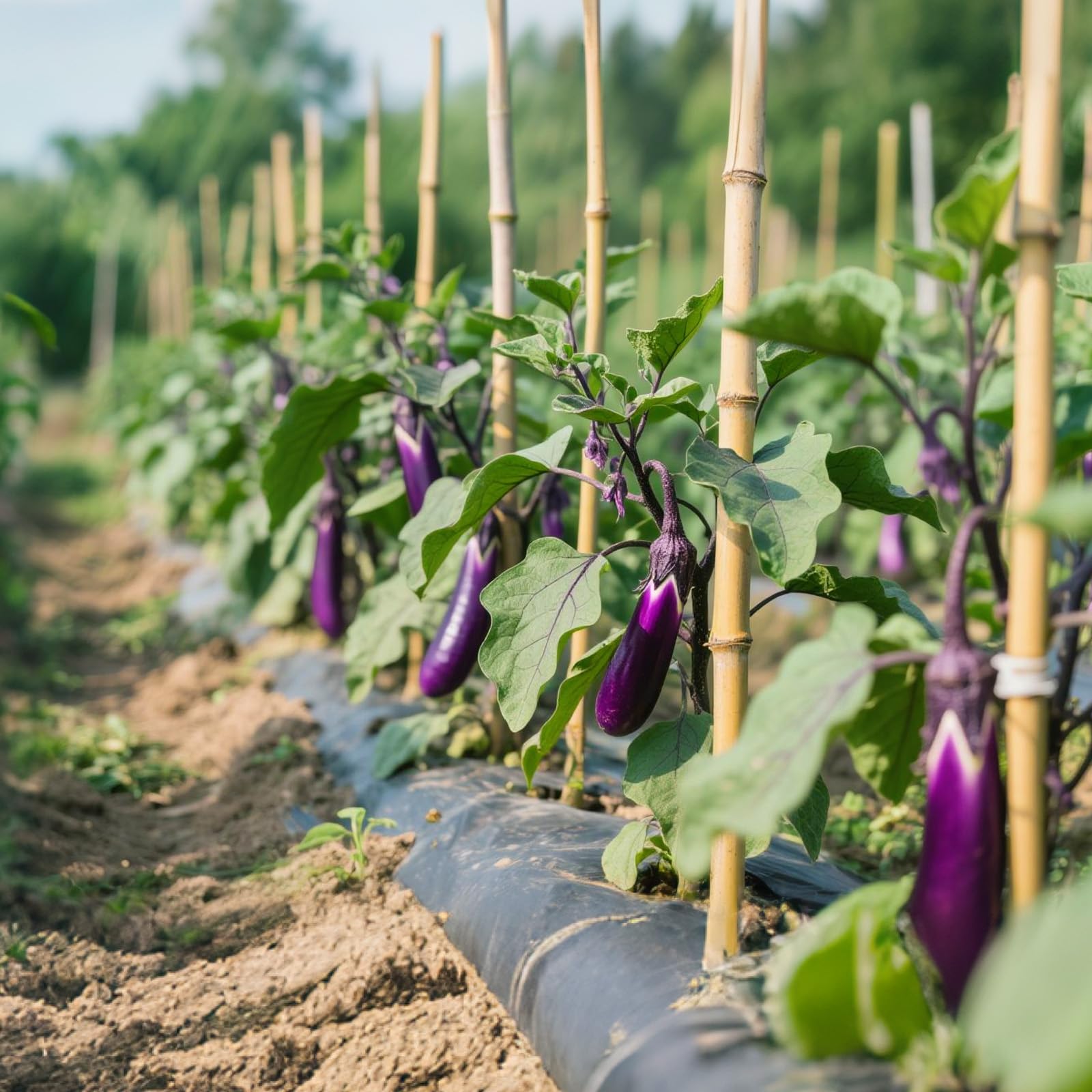 FlaggeZG natural bamboo stakes offer durable, flexible support across seasons.