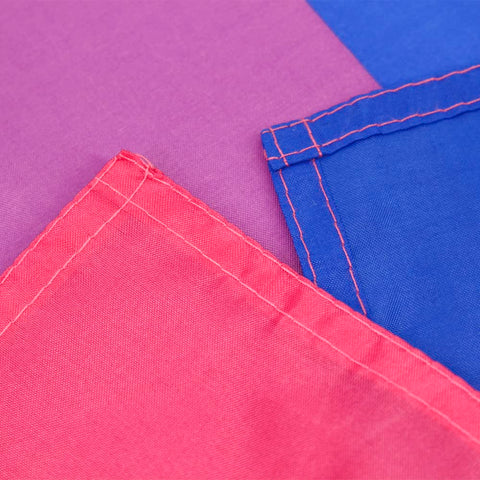 FLAGLINK Bisexual Pride Flag UV-resistant dyes maintain color longevity outdoors