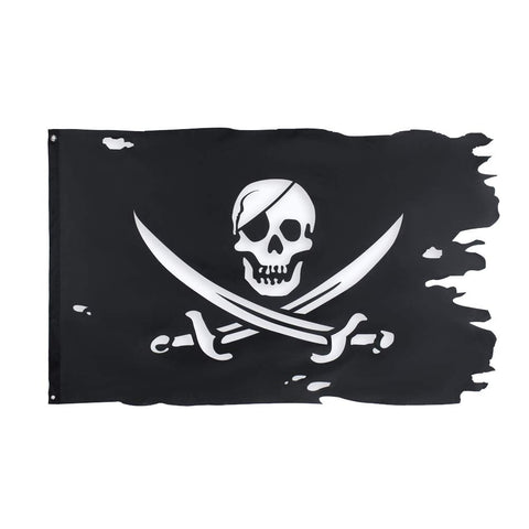 FLAGLINK Jack Rackham flag 3x4-8ft for striking outdoor pirate decor