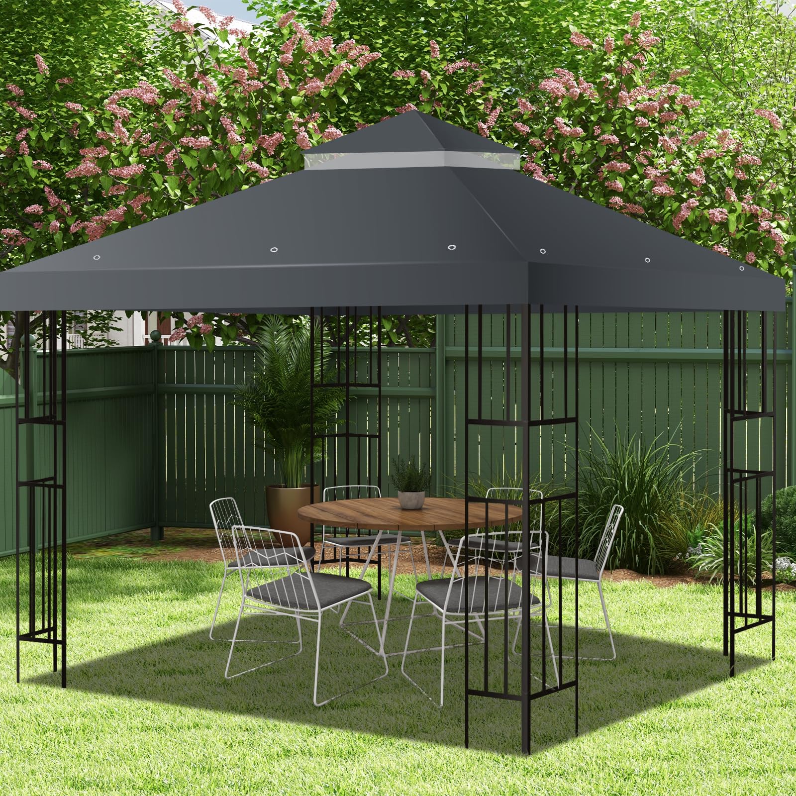 FLAGLY compatible 10x10 frame demonstrates versatile fit.
