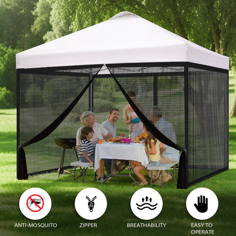 FLAGLY breathable mesh allows airflow and visibility while keeping bugs out