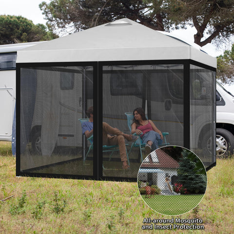 FLAGLY ideal for patio and backyard gatherings with insect-free comfort