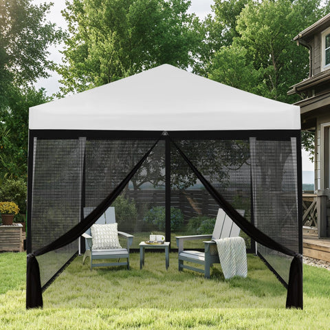 FLAGLY netting for pop-up canopies, easy setup and stable protection