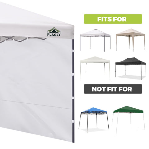 FLAGLY sidewall packed for portable storage and transport.