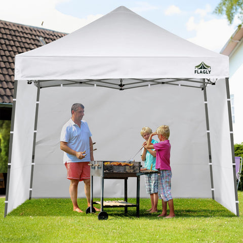 FLAGLY top Velcro straps ensure secure canopy attachment