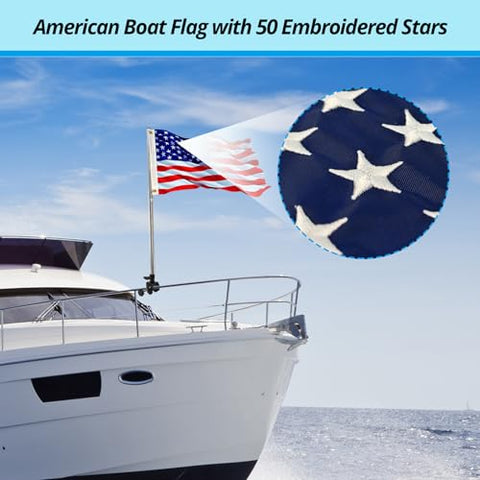 FLAGMESAGE waterproof storage bag protects flag and gear