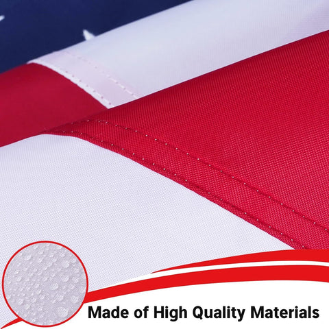 Flagolden porch decor flag 3x5, ideal for home presentation.