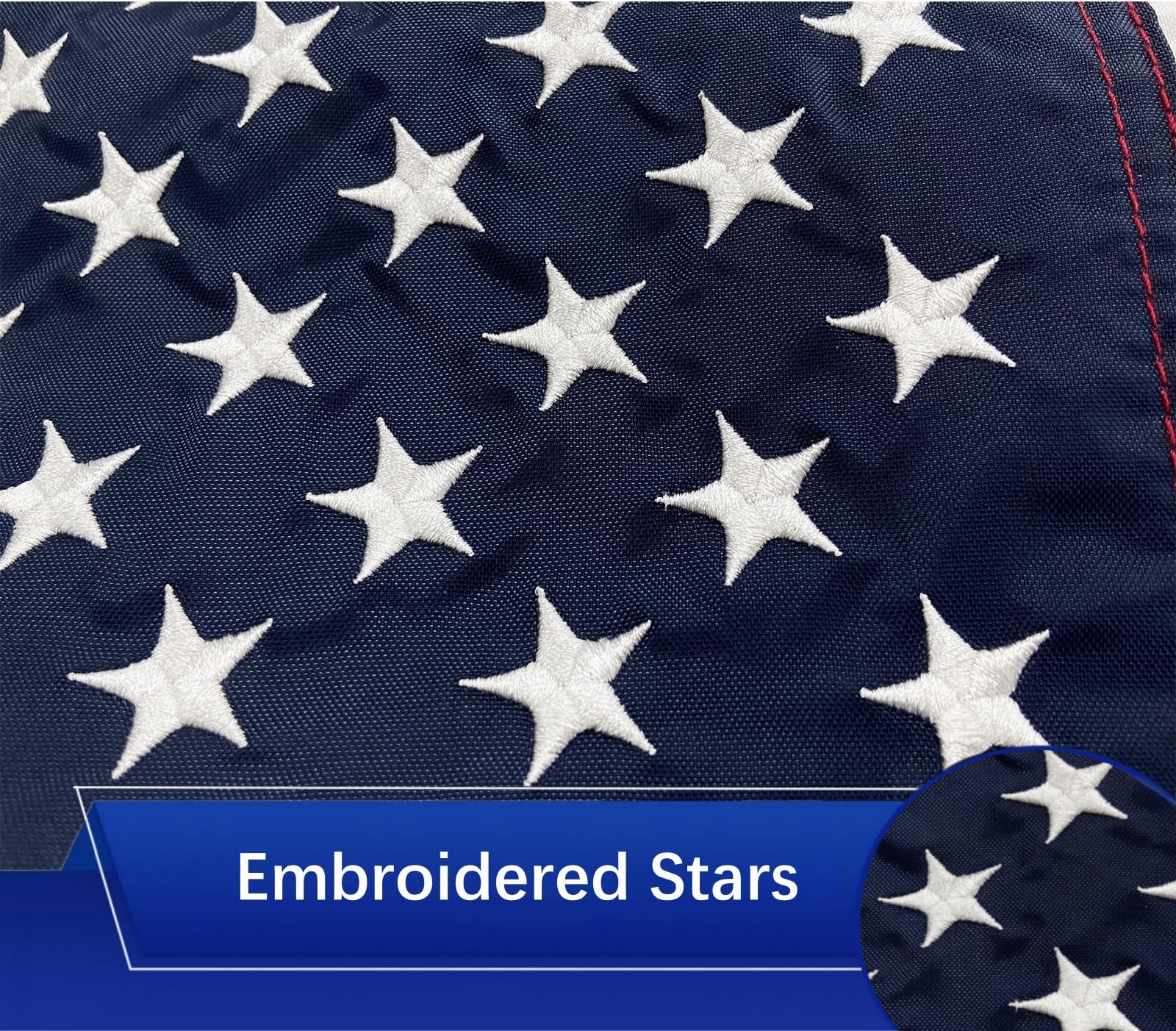 FLAGPARK heavy-duty nylon flag for marine outdoor durability.