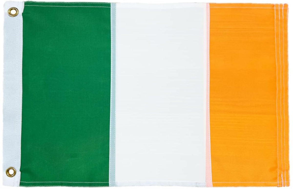 FLAGPARK Irish flag 12x18 outdoor flag for porch display and pride