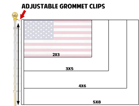 FlagsImp works with flag bases, spikes, and tire bases.