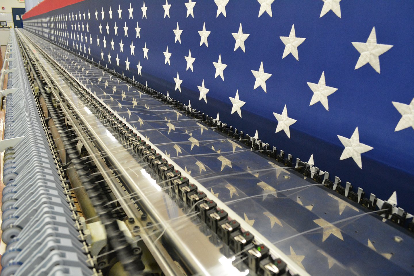 FlagSource Betsy Ross historic 13-star design ideal for educational settings.